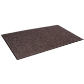 Crown Marathon Heavy Traffic Scraper/Wiper Mat - 2' x 3', Dark Brown